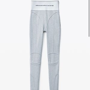 Alexandra Logo Elastic Leggings (Gray)